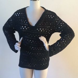 525 America crocheted sweater